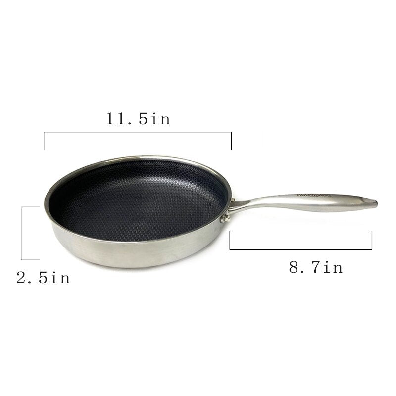 Top wok that can be used forever