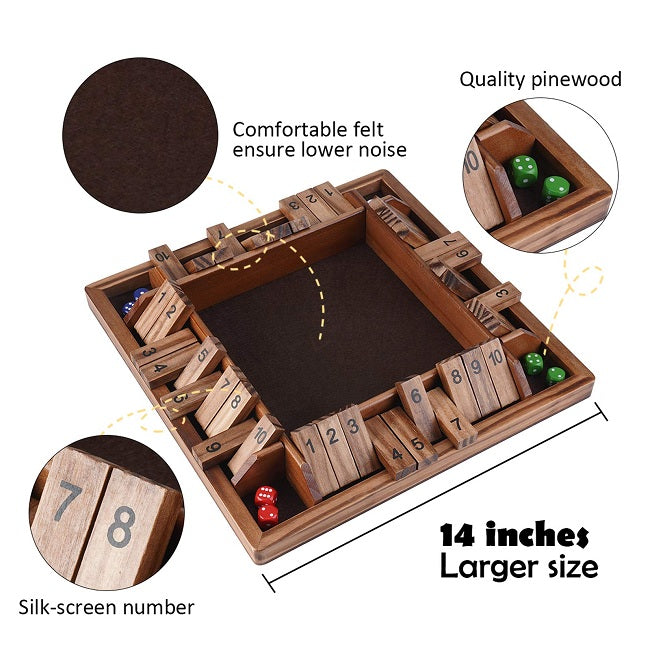 FlipBlock™ Wooden Board Game